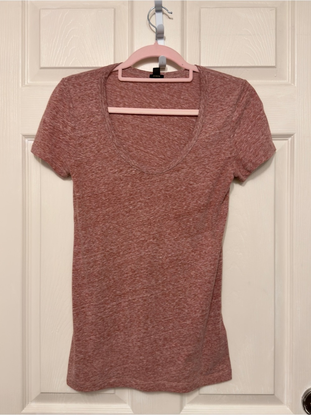 JCrew Scoop neck Tshirt Mauve Women Size XS